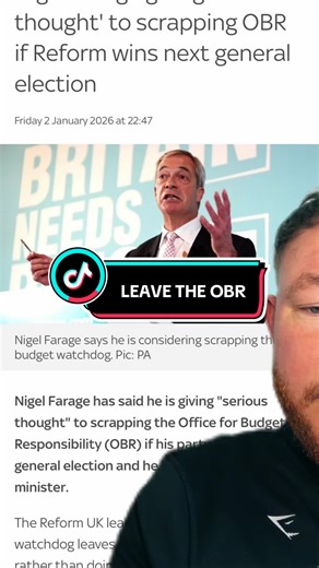 Reform UK Considers Leaving the OBR