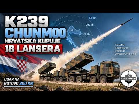 CROARMFOR 149 Hrvatska kupuje K239 Chunmoo – 18 lansera i udari na gotovo 300 km