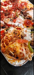 4.9K views · 109 reactions | (Pizza spaghetti  ) Spaghetti Supreme/...