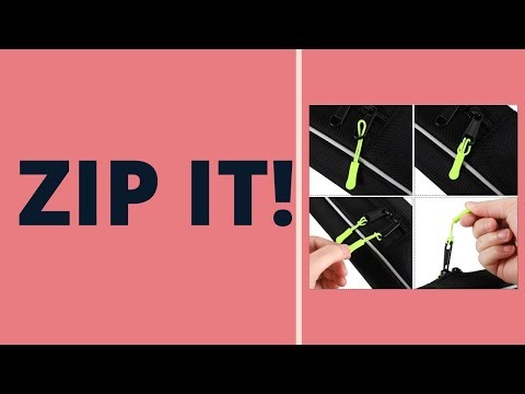 Fix Your Broken Zipper! WILLBOND 50-Piece Zipper Pulls Review & How-To