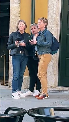 Incredible Reactions to a Woman Dressed in Classic Clothes!