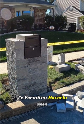 Createadurableandstylishmailbox–youcandoittoo!#handyman#diy#Mailbox#creativetiktok#learnontiktok