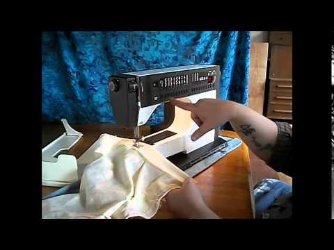 Demonstration Video of a Vintage Viking 6690 Sewing Machine