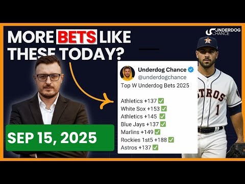 MLB Picks and Predictions Today - 9/15/2025