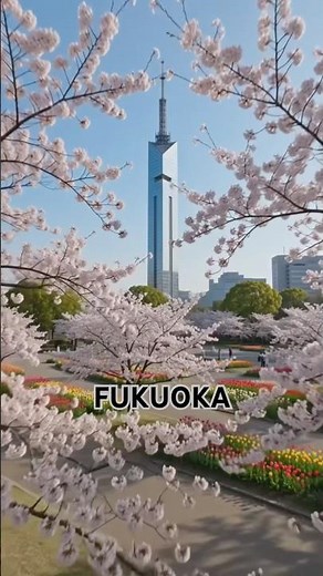 【4K】福岡の絶景スポット｜大濠公園・福岡タワー・キャナルシティを巡る癒しの旅 🇯🇵