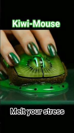 AI ASMR mouse clicking: Discover the ultimate relaxation sound, Kiwi #asmr #satisfying #aiart