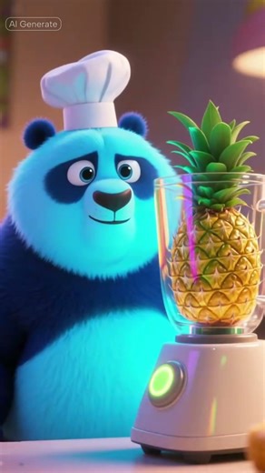 The Secret Rainbow Recipe! 🌈🐼 #shorts #satisfying