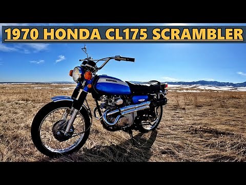 Why you need a Vintage Honda CL175 Scrambler.