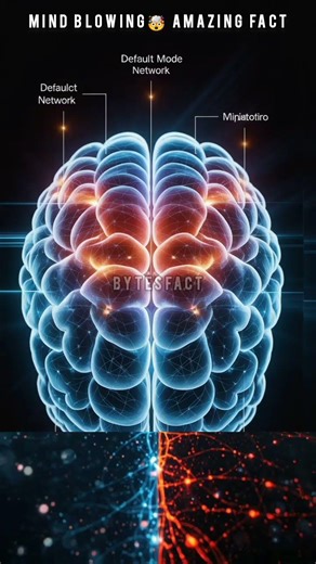 Tumhara Dimaag Kabhi Khali Nahi Hota 😳 | Default Mode Network Explained | Brain Science Fact
