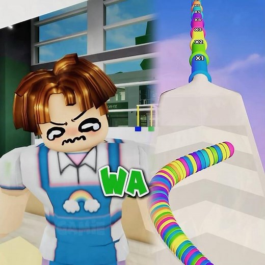 Caretaking job is too much for bacon😭😂 wa wa wa | cry for me roblox #roblox #shorts #robloxshorts