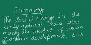 Social Change in the Medieval Period period underwent great soc... | Filo