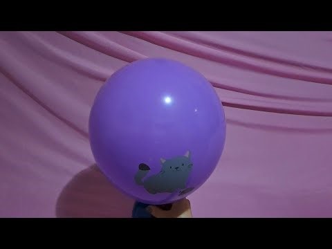 INFLATING AND DEFLATING FUN HAPPY BIRTHDAY BALLOONS!!!