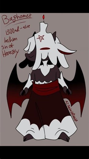 Turning Baphomet into a lil guy