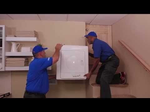 Wall Mounting the Dryer - Haier HLP141E Electric Vented Tumble Dryer