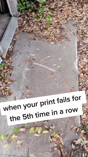 especially annoying right after you've gone to bed and don't wanna get up to fix it 😭 #3dprinting #cinderwing3d #smallbusiness #3dprintproducts #3dprintfails #3dprintfail #filament #bambulabx1carbon #3dprinter #3dprintshop #3dprintingfail