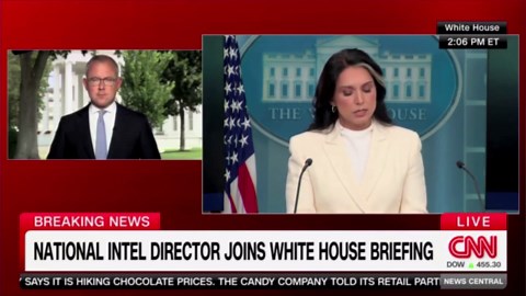 CNN panel calls Tulsi Gabbard's presser a 'distraction campaign' and part of President Trump's 'retr