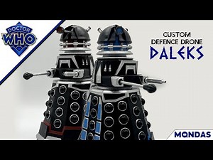 Doctor Who Custom Action Figure Showcase – Defence Drone Daleks from 'Revolution of the Daleks'
