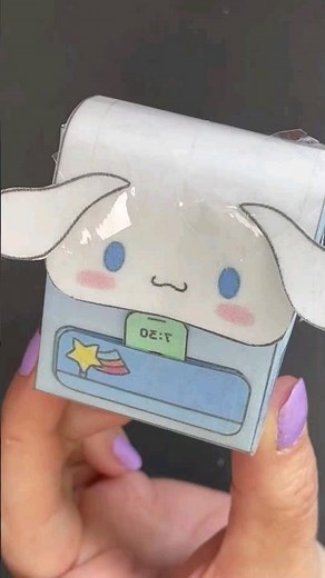 Cinnamoroll Sanrio paper backpack DIY
