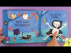 Don't Tickle the Skeleton! 💀A sensory sound book babies LOVE to play with