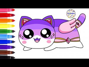 How To Draw Gooddess Cat - APhmau Meemeow | Sketch Easy Step by Step | Art Famiya
