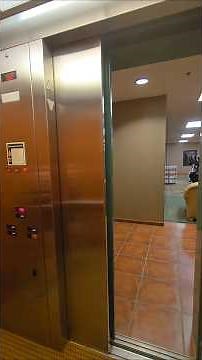 KONE Series 220 elevator with KONE M-series indicator at Omni Grove Park Inn sports complex