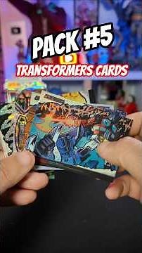 Day 5 of ripping the new Transformers Energy Critical Premium cards!!! #Transformers #g1 #tcg