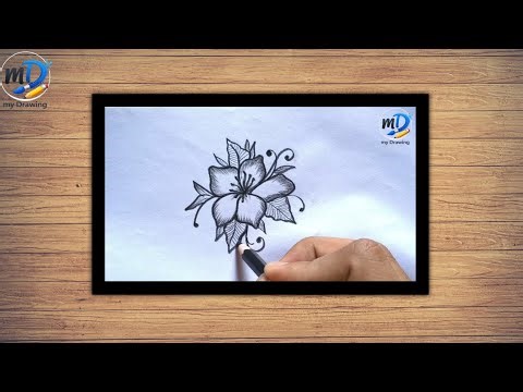 How to Draw a Flower Step by Step | Satisfying Floral Art