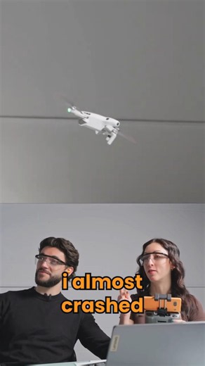 It can fly, but can it land? (DJI Mini 4 Pro turbulence test) #dronetest #crashtest #fyp