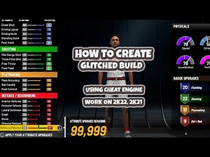 How to Create Glitched Build in Nba 2K22 PC