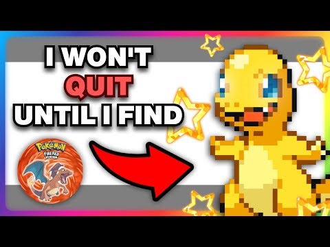 ✨NOT LEAVING until I get this SHINY CHARMANDER in FireRed!✨