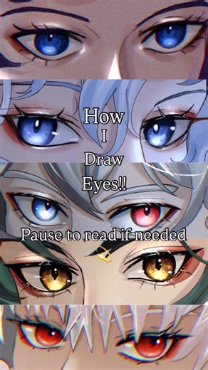 Old art tutorial I made awhile back 💖 I hope this helps someone out! #fyp #xyzcba #art #arttutorial #drawing