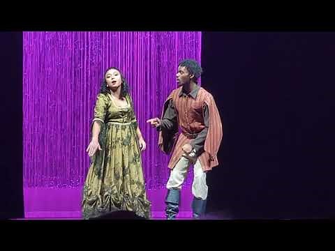 Fabiola performing Nostradamus in the Something Rotten Musical - Tyler Legacy High School - Nov 2023