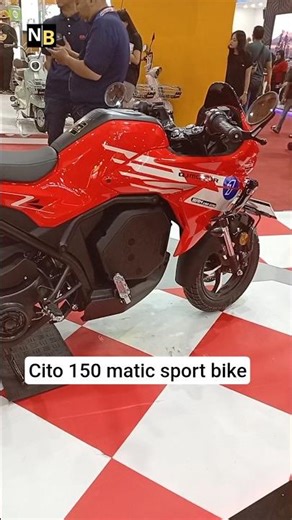The Cito 150 QJ motor automatic sport bike is priced at 26 million rupiah. #shorts #motorcycle #c...