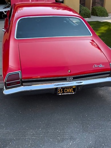 That deep rumble stunning red = perfect ‘69 Chevelle. ❤️🎶 #Chevelle1969 #MuscleVibes #RedAndLoud #AmericanLegend #OldSchoolCool | Classic American Cars
