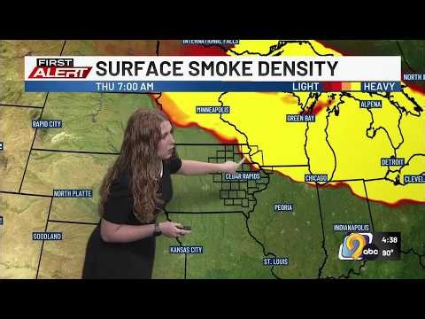 First Alert: Weather Now - Tracking smoke from wildfires in northern Minnesota and southern Canad...