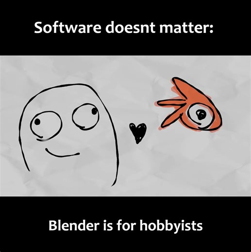 The tool you choose doesn't matter: Intro #blender #maya #unrealengine #unity