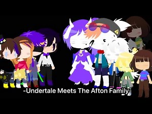 -Undertale Meets The Afton Family- -Remake-