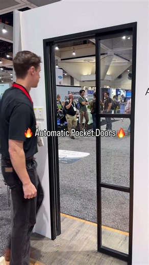 The next level of pocket doors is automatic