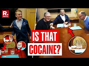Is That Cocaine? Macron, Starmer, Friedrich Merz Video From Train To Ukraine Goes Crazy Viral