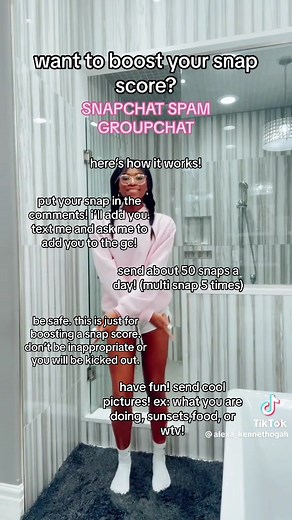snapchat boost! on TikTok