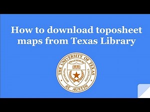 GIS Practical 3: How to download toposheet map from Texas Library