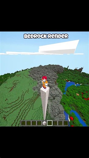Java VS Bedrock Render