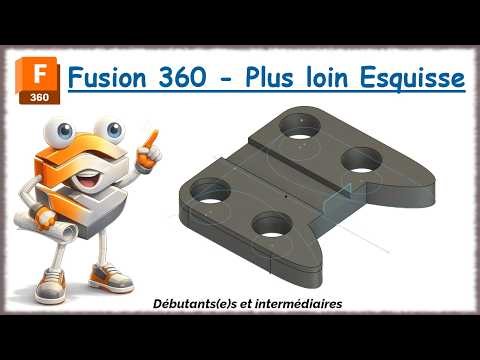 Fusion 360 tutorial in French - Let's go further with sketching - (Episode 12)
