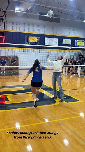 Celebrating Our Seniors' Final Volleyball Swings