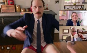 Jeff toobin zoom video