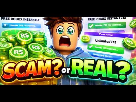 Do Free Robux Generators Actually Work? (Real Shocking Test)