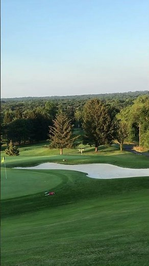 Sky and Golf course at Fairview Country Club