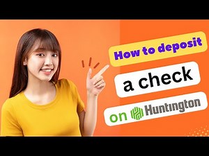 HOW TO DEPOSIT A CHECK ON HUNTINGTON APP 2025! (FULL GUIDE)