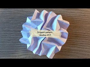 Origami pattern studies #17