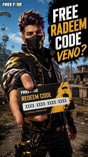 ningalkk free ayitt radeem code veno? 🤔😱